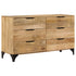 Rustika Rowe -  Drawer Cabinet Solid Mango Wood 140x45x80 cm